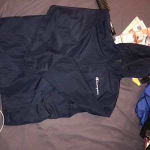 Navy blue champion jacket